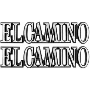 Emblem, kvartpanel, 1978-87 El Camino, par