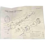 O-ring sats till styrservopump GM liten 1960 & nyare