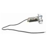 Lamphållare Metall 1 Polig (29mm) 1-1/8" Instrumentbräda, Bakljus, Skylt Bel mm.