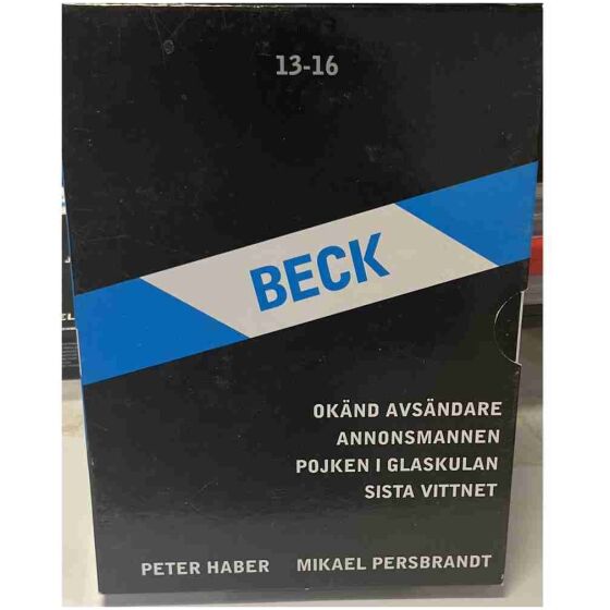 DVD BOX BECK 13-16