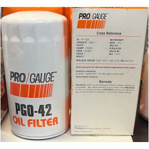 OLJEFILTER NISSAN TOYOTA 1965-89, PRO GAUGE PGO-42