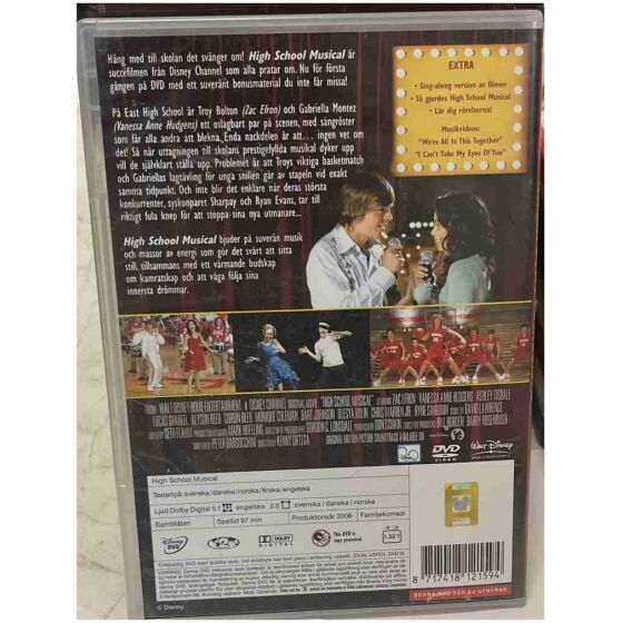 Disney High school musical encore edition med svensk text & sing-along version