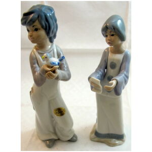 2 st Figuriner Porslin Casades Spain Spanien