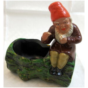 Äldre Vintage Tomte Tyskland Grälenroda