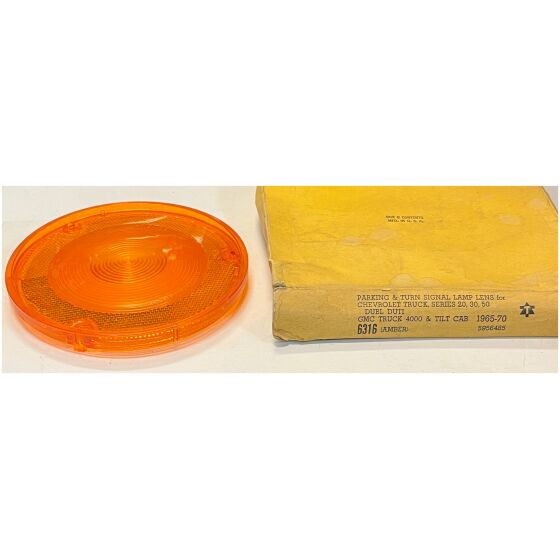 Blinkersglas Chevrolet Truck series 20, 30, 1965-1970 , Glo-Brite 6316 / 5956485