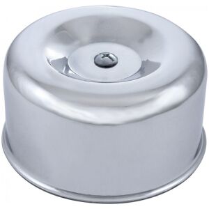Luftrenare 4-1/2" Kromad Custom Smooth, 2-5/8" håldiameter