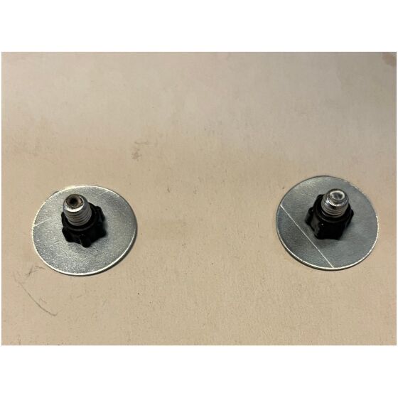 Täckbrickor kromade 1-par 22mm , Biltema 31-1123
