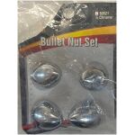 Bullet Nummerskyltsbultar 4-stycken
