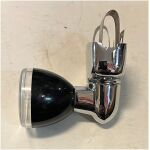 Rattspinner kromad Bowtie Chevrolet passar 10mm ratt, ca 7,5x6cm