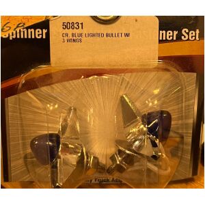 Spinners kromade (1-par) fastener nummerskylt blue belysning