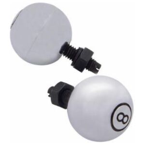"8" Ball "8" Ball Nummerplåts bultar 1 par