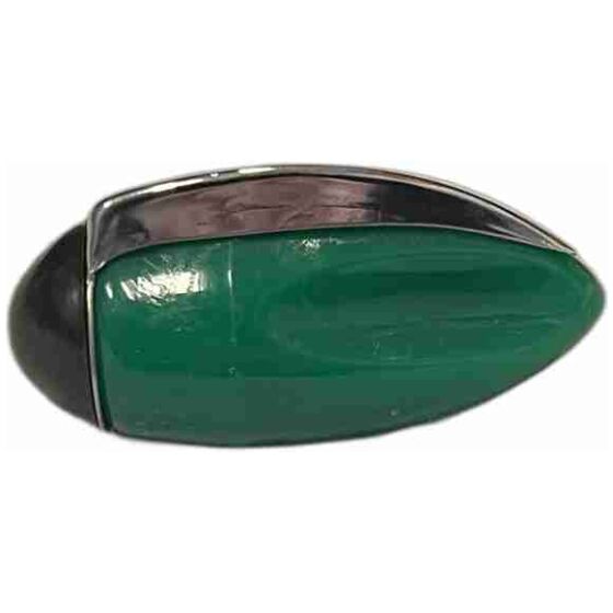 Antenn topper classic chrome green grön