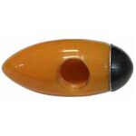 Antenn topper classic chrome orange
