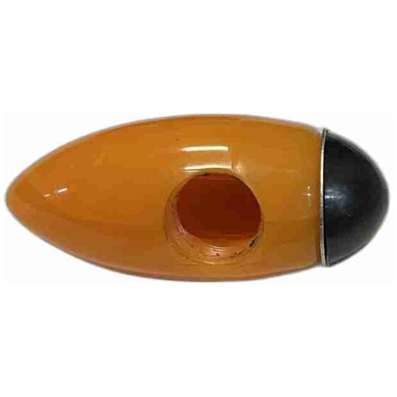 Antenn topper classic chrome orange