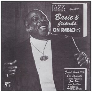 Count Basie And His Orchestra*, Ella Fitzgerald, Oscar Peterson, Zoot Sims And Joe Pass - Jazz Masters Presents Basie & Friends on Pablo (4xLP, Album + Box, Comp)