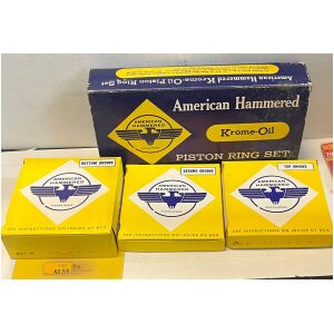 Kolvringssats 8-cyl AMERICAN HAMMERED KO-519std