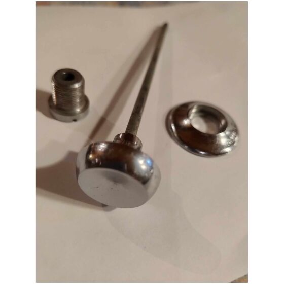Knopp & stång samt bezel & mutter till ljuskontakt 1955 oldsmobile