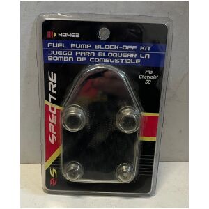 Block-off platta till bränslepump SB V8 265-400 Chevrolet , Spectre 42463