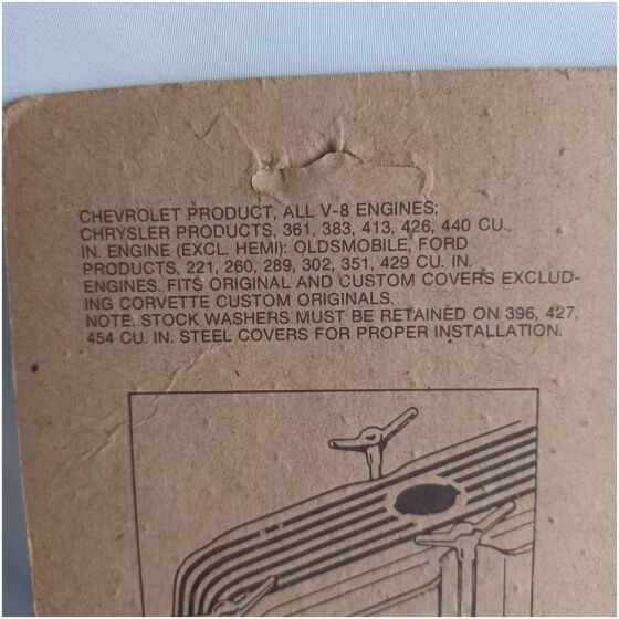 Bultar ventilkpa 2 styck 14-20 x 1116 Mr Gasket 1390