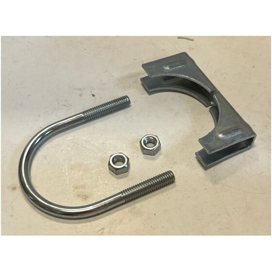 Klammer ljuddämpare 2-1/4" silverpläterad , Dorman 657-214