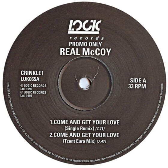 Real McCoy - Come And Get Your Love (12, Maxi, Promo)