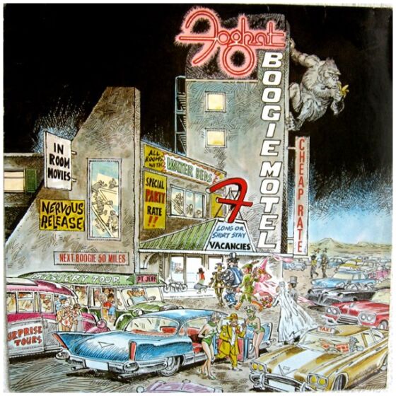 Foghat - Boogie Motel (LP, Album)