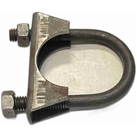 Klammer ljuddämpare 1-1/4" 5"-1/16 U-bult , 656-114