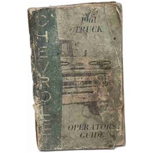 Operators manual instruktionsbok 1961 Chevrolet Truck 104 sidor GM