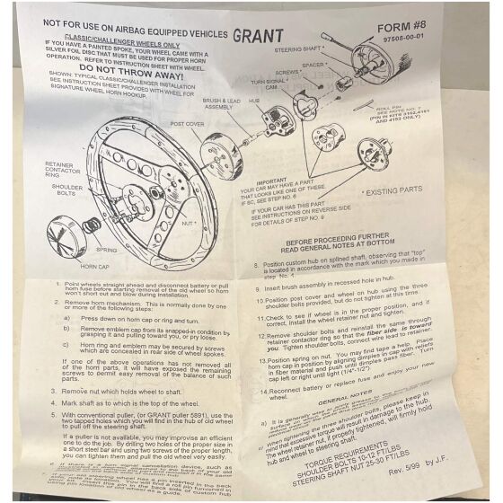 Grant Rattnav sats 1964-1966 GM