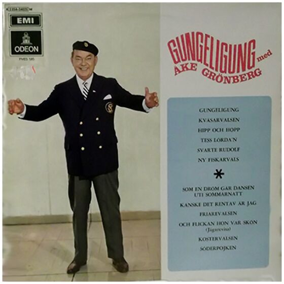 Åke Grönberg - Gungeligung Med Åke Grönberg (LP, Album, RE)