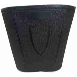 Blå Papperskorg plast 50-talet universal , H:16cm x B:18cm x D:5,5cm