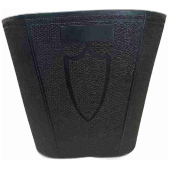 Blå Papperskorg plast 50-talet universal , H:16cm x B:18cm x D:5,5cm