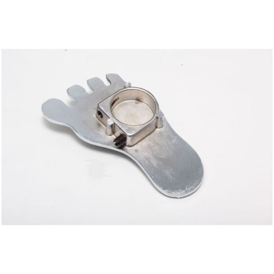 Barefoot Headlight Dimmer Switch Custom Hot Rod 9x5cm i rostfritt stål