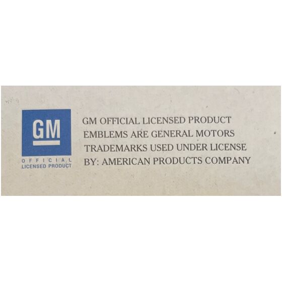 Ventilhattar bowtie Chevrolet logo röda (Set of 5) GM 60.4702.R NOS