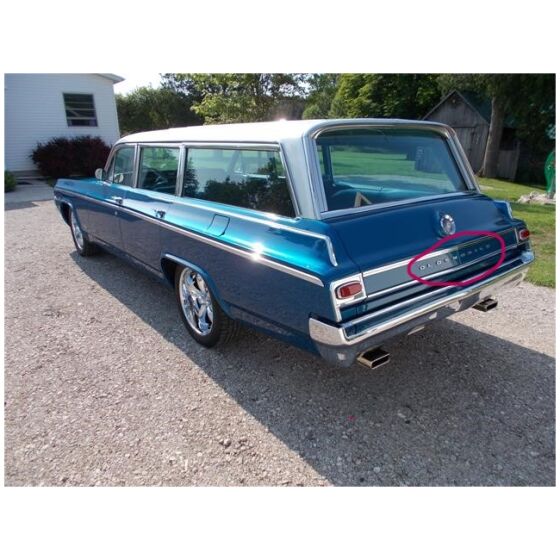 1964 Oldsmobile bokstäver baklucka Station Wagon Super 88 NOS