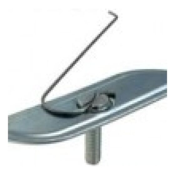 CLIPS FÖR KROMLISTER #10-24 gänga. 35,3 x 12,7 mm platta. DORMAN 700355
