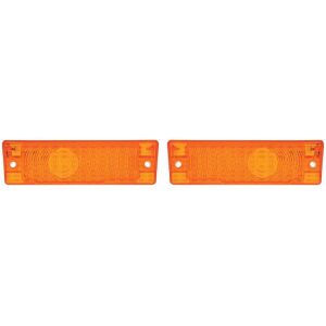 1968 Impala / Full Size Amber Park Lamp Lenses