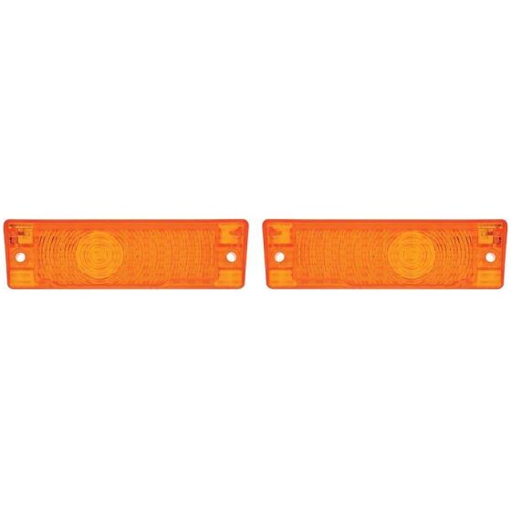 1968 Impala / Full Size Amber Park Lamp Lenses