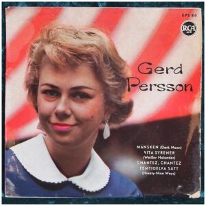 Gerd Persson Med Mats Olssons Orkester - Månsken (7, EP)