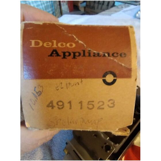 NOS SPOLARPUMP CHEVROLET 1961-62