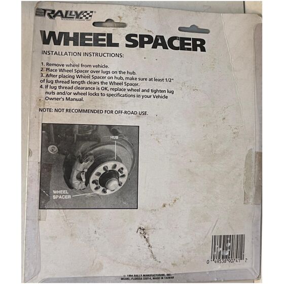 1-styck Spacer 5-bult 5/16" , Rally 90741