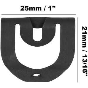 CLIPS RUTLIST 25x21mm GM 1965- och nyare
