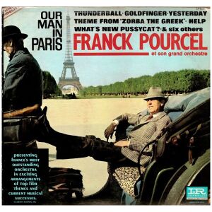 Franck Pourcel And His Orchestra* - Our Man In Paris (LP, Album, Mono)