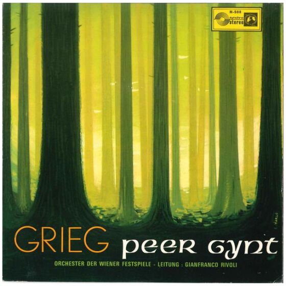 Grieg* - Gianfranco Rivoli, Orchester Der Wiener Festspiele* - Peer Gynt (7)