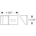 Roof Rail Filler 1954-56 2dr ht Buick Cadillac