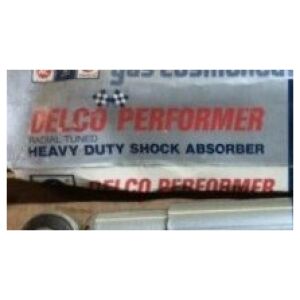 Stötdämpare 1-STYCK BAK DELCO 4984837