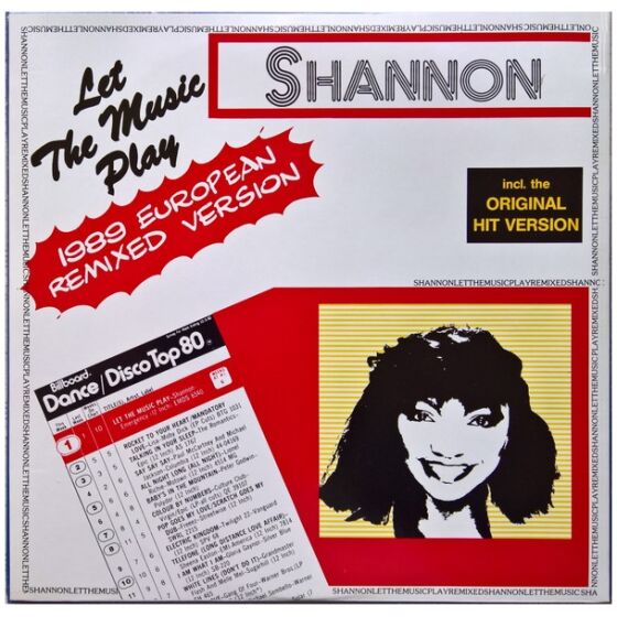 Shannon - Let The Music Play (1989 European Remixed Version) (12, Maxi)