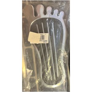 Gaspedal fot classic chrome svart S1020