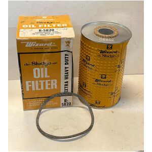 Oljefilter Sludge slamfilter 16x10cm Buick 53-58, Olds 49-58 mfl WIZARD R-5820-2