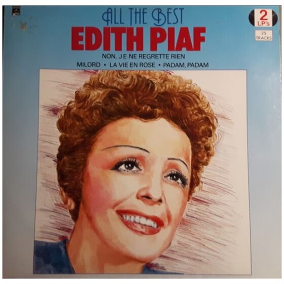Edith Piaf - All The Best (2xLP, Comp)